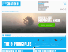 Tablet Screenshot of effectuation.nl